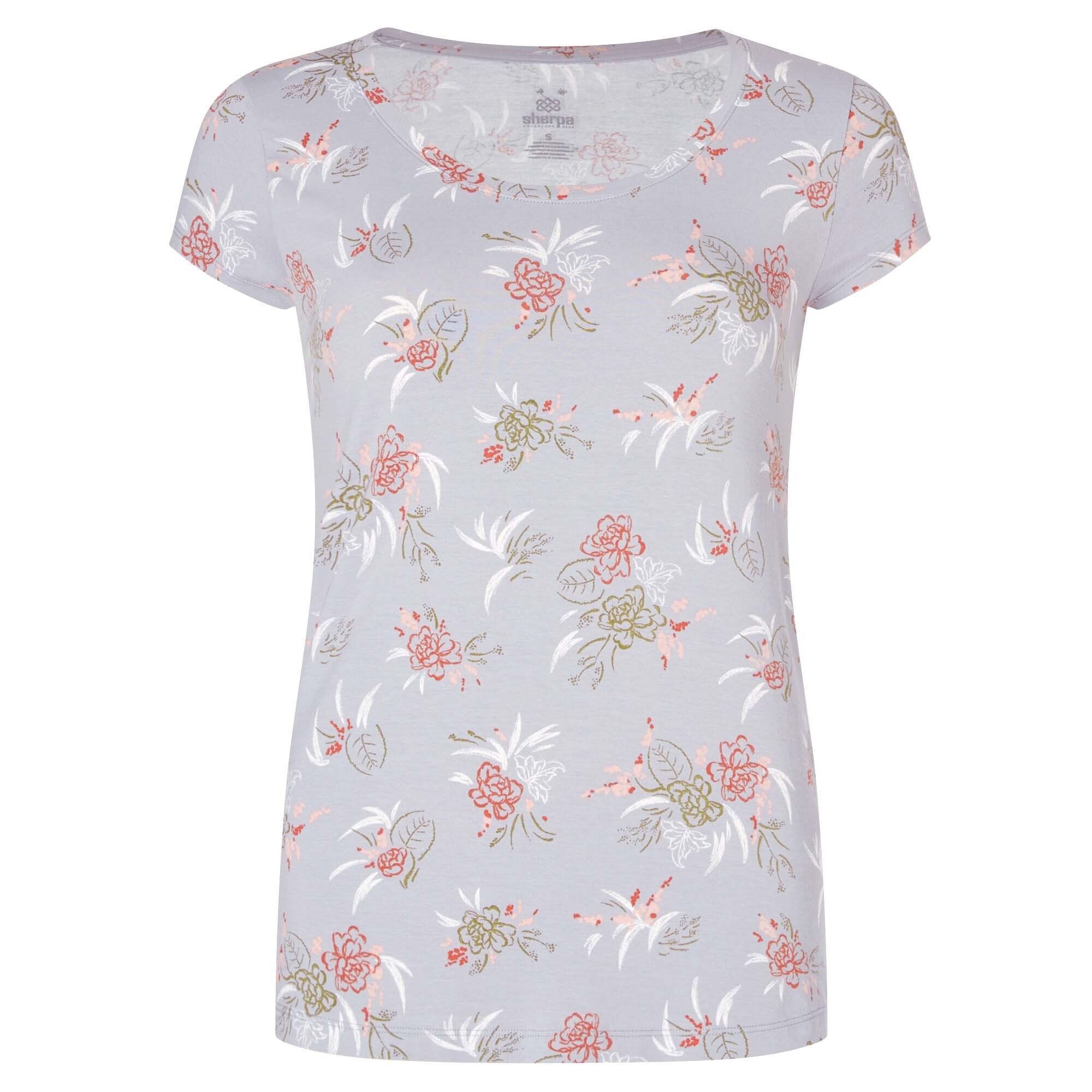 Kira T-Shirt - Alloy Floral