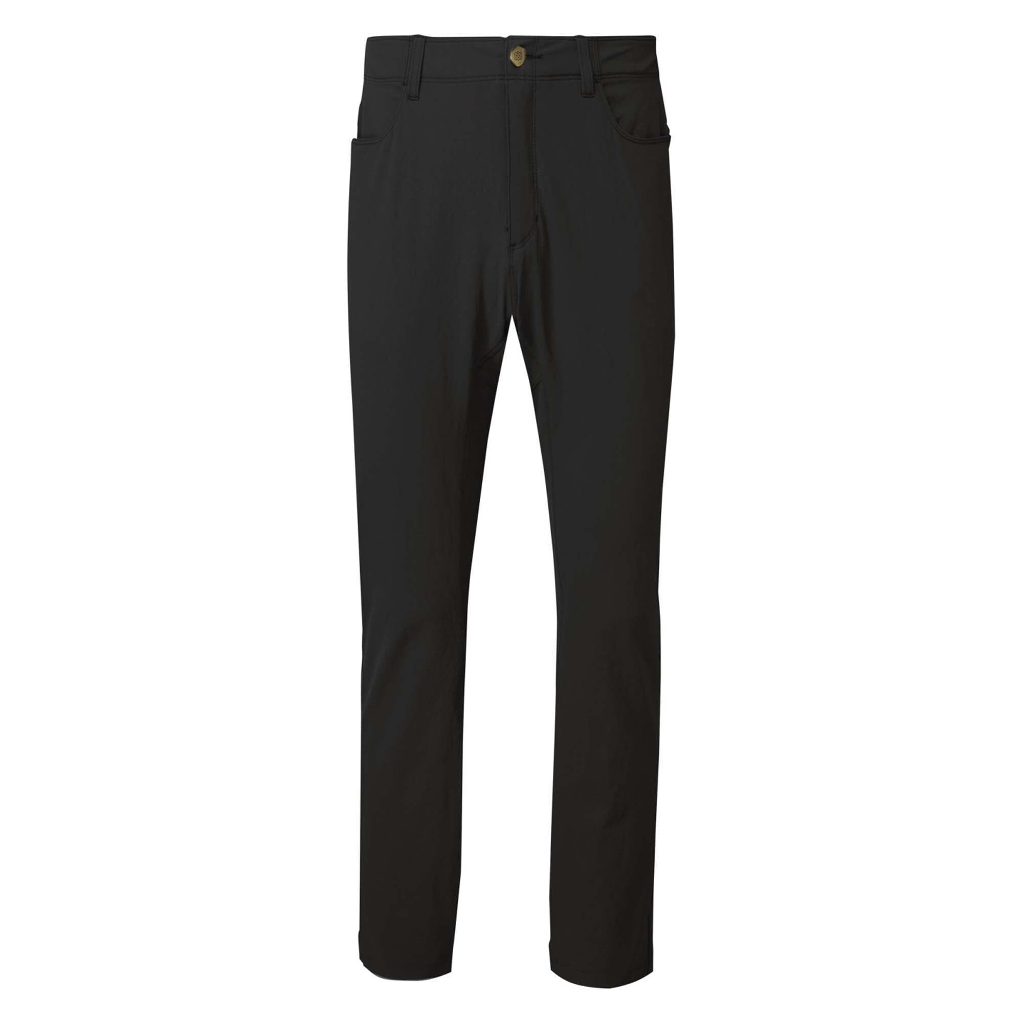 Naulo 5-Pocket Pants - Black